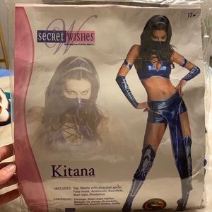 Kitana Costume in Blue - original packaging